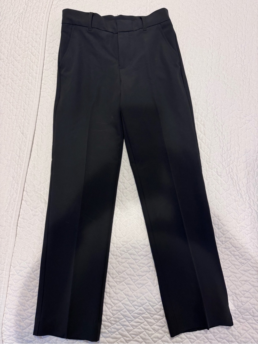 Tommy Hilfiger Boys Black Dress Pants Size 10 Stretch